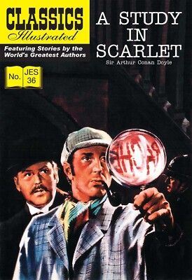 Classics Illustrated J.E.S- A Study in Scarlet #36 (Arthur Conan Doyle)