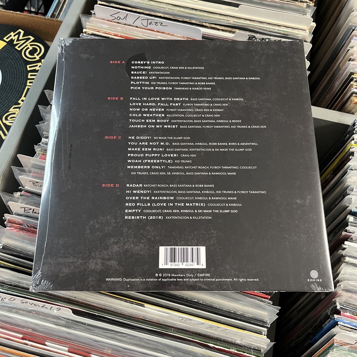 XXXTentacion - XXXTENTACION Presents: Members Only Vol. 4 XXXTentacion - XXXTENTACION Presents: Members Only Vol. 4