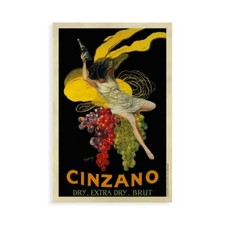 Stampa su Tela su Carta Poster o Quadro Cappiello Leonetto Cinzano-1920