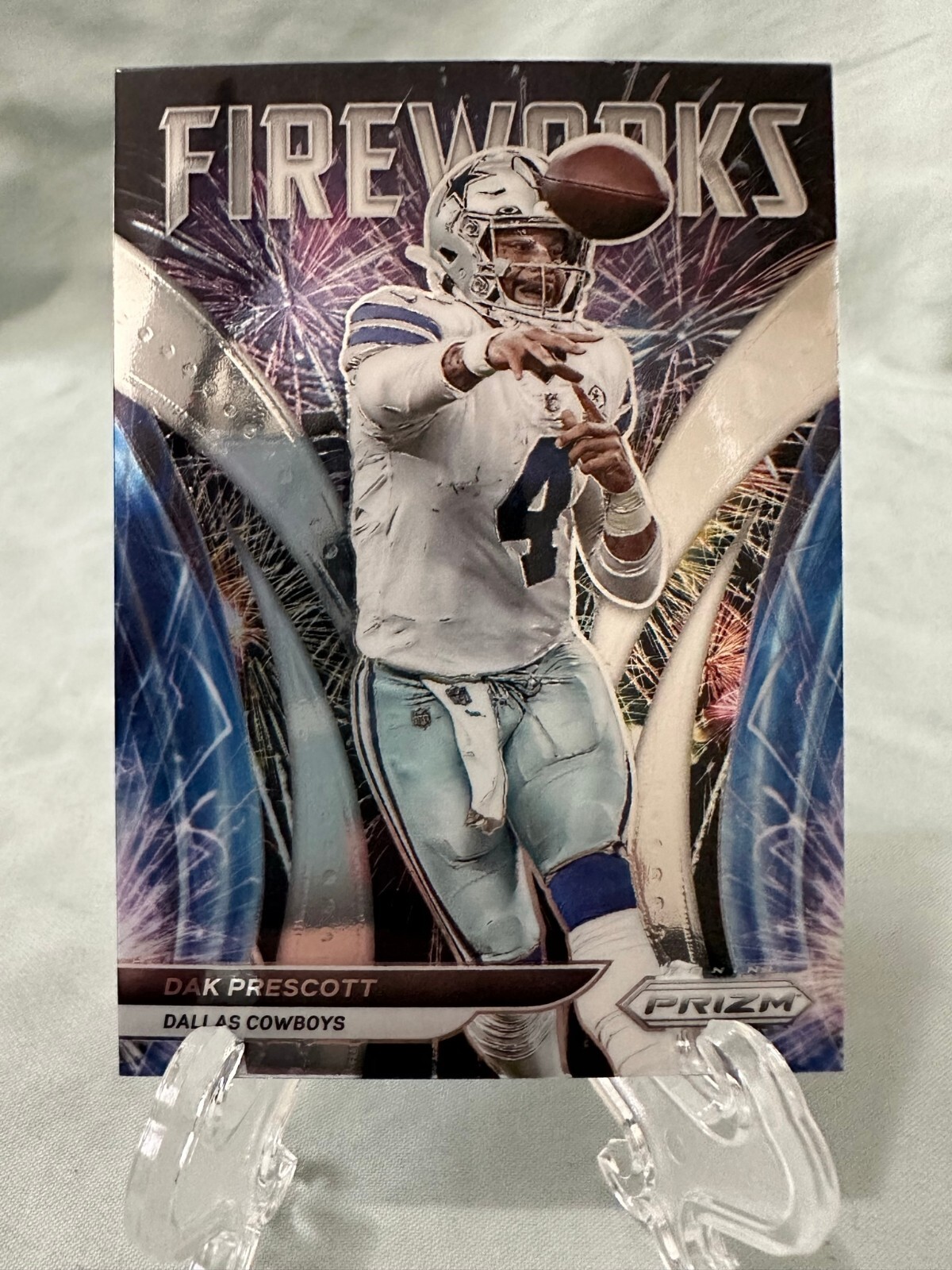 2021 Panini Prizm Fireworks - DAK PRESCOTT - #F-17 COWBOYS