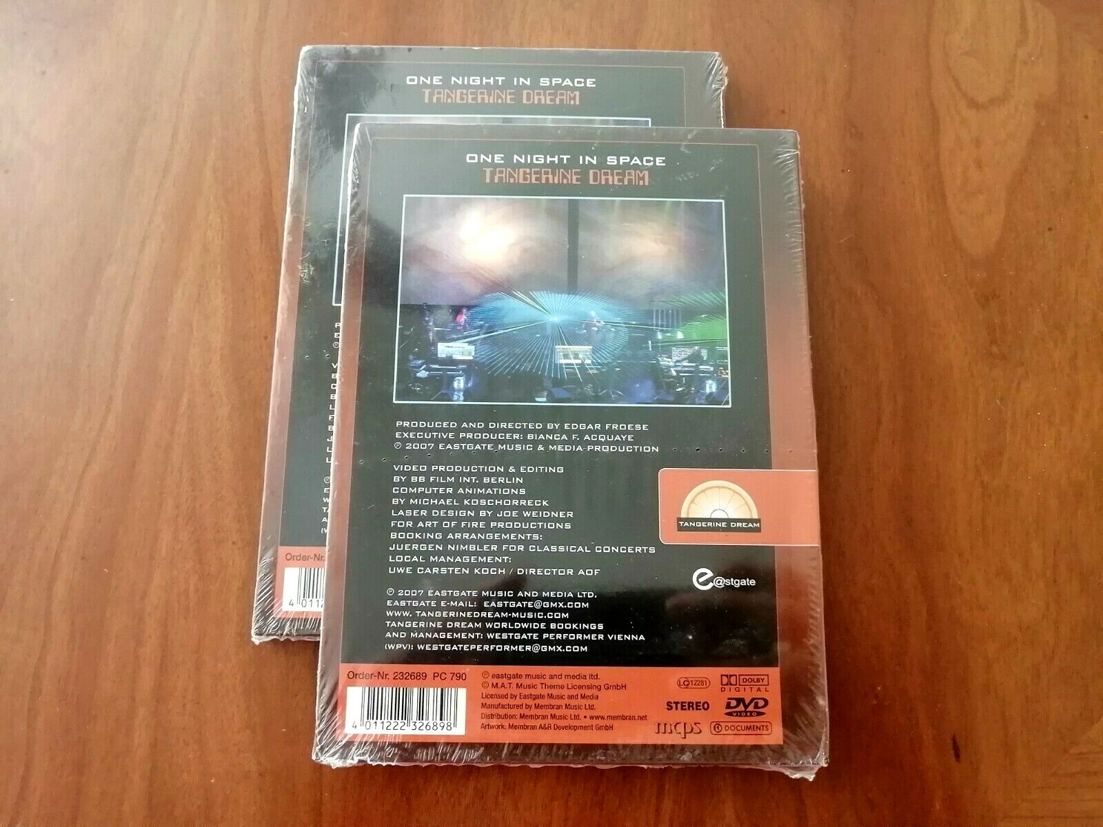 Tangerine Dream One Night In Space (DVD, 2010) for sale online eBay