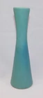 Vtg Van Briggle Pottery Vase Colorado Springs Turquoise Blue MCM Taper 8"