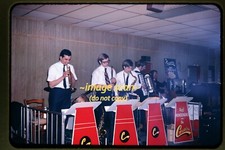 The Corsairs Musical Band Men w Music Insturments in 1971, Original Slide an9b