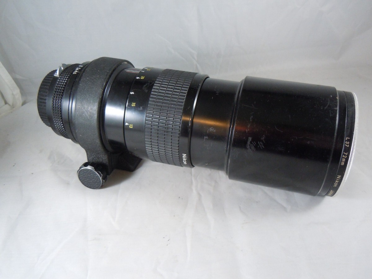 Nikon Nikkor 300mm 1:4.5 manual focus lens 490794 | eBay Nikon Nikkor 300mm 1:4.5 manual focus lens 490794 | eBay
