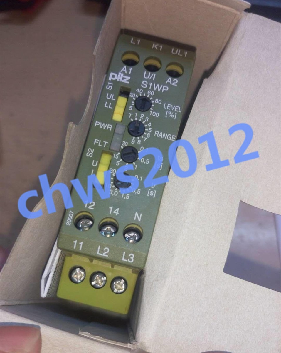 1 PCS NEW IN BOX Pilz safety relay S1WP 18A 24VDC UM 0-415VAC/DC