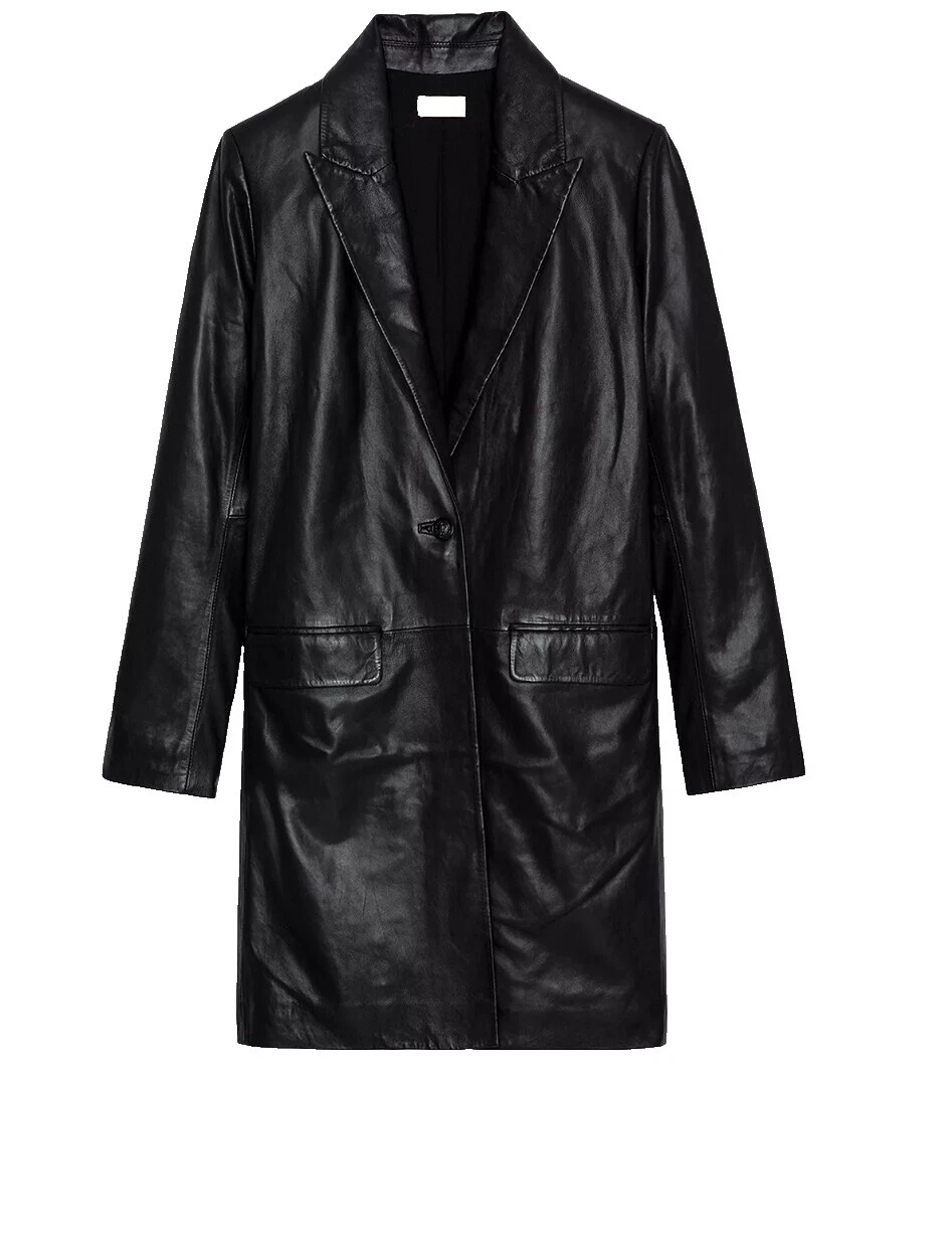 Zadig & Voltaire Black Coats, Jackets & Vests for Women