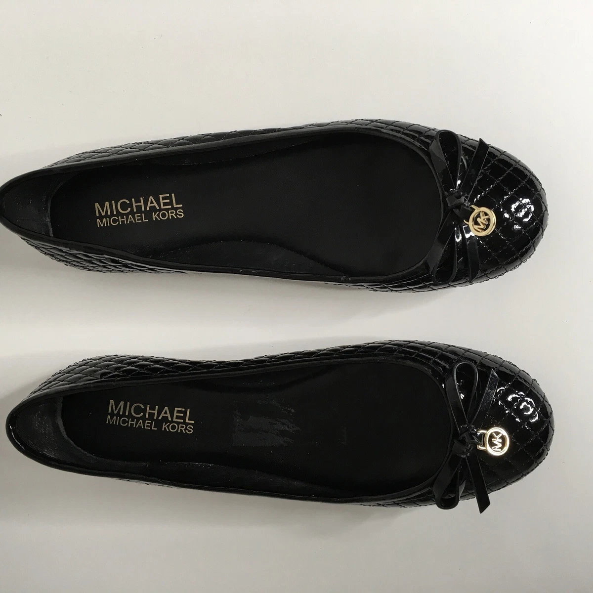 Michael kors cheap quilted flats