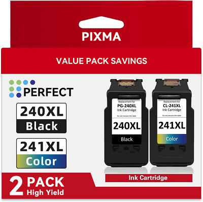 For Canon PG 240XL CL 241XL Ink Cartridges Canon PIXMA MG and MX Series Printer