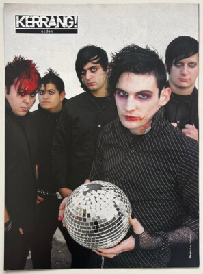 AIDEN - 2005 full page UK magazine poster WIL FRANCIS WILLIAM CONTROL