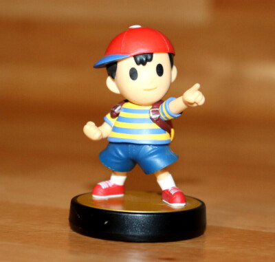 Amiibo Super Smash Bros Series Figure Nintendo Wii U Ness 34