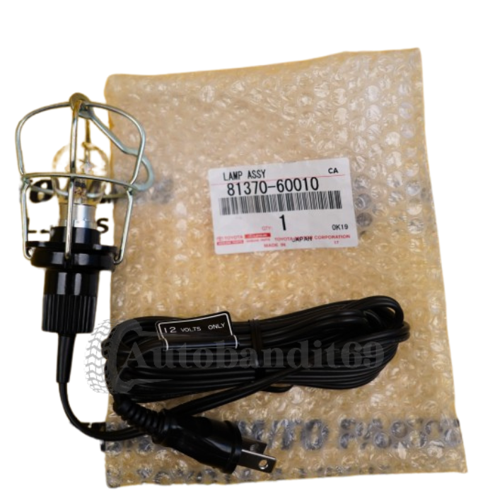 INSPECTION LAMP 81370-60010 NEW GENUINE TOYOTA 69-87 LAND CRUISER