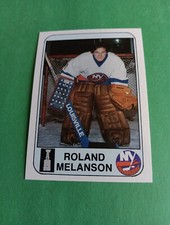 1983-84 New York Islanders Islander News Roland Melanson #22 Hockey Card