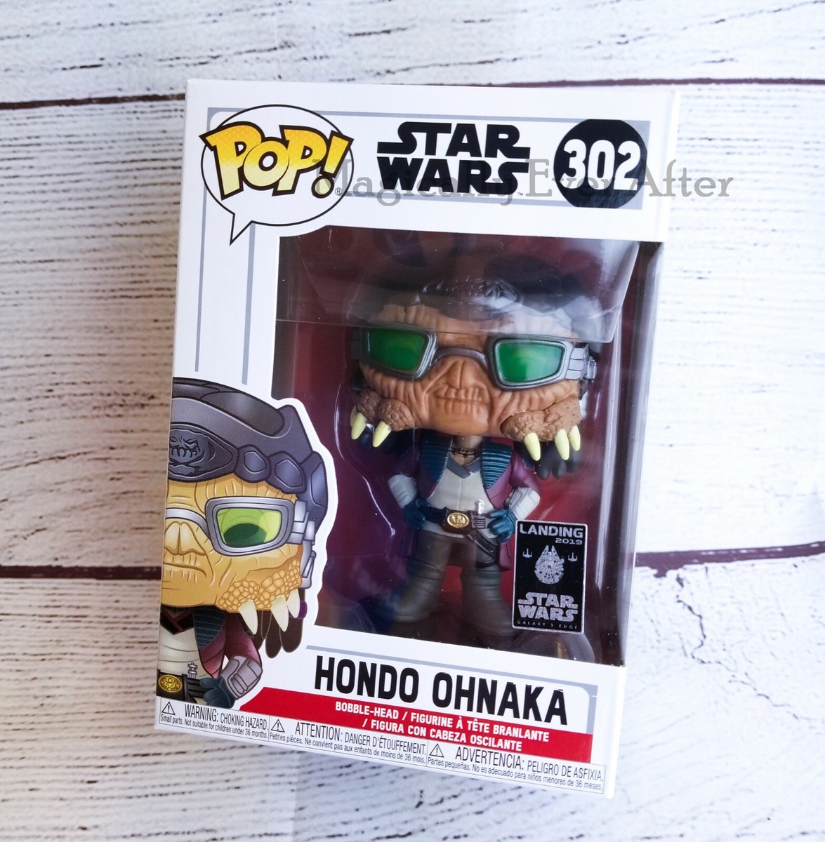 Disney Parks Funko POP! Star Wars Galaxy's Edge HONDO OHNAKA #302