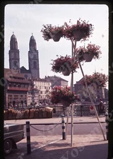 Sl96  Original Slide 1960’s  Zurich Rathaus BR Gross Munster 720a