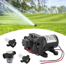 55PSI 24V Diaphragm Self-priming Pressure Pump Booster Sprayer For RV/Marine USA