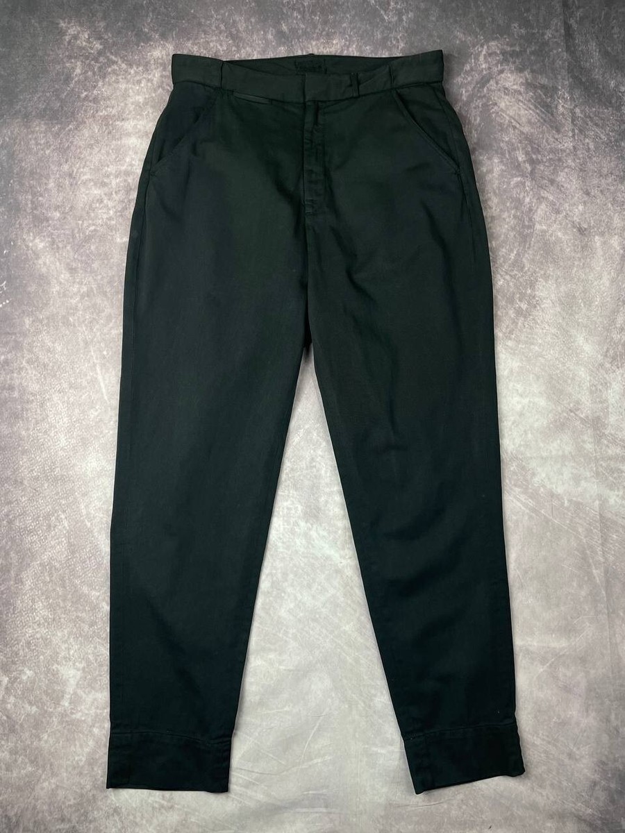 LEVI'S VINTAGE CLOTHING 1920's Black Chino Pants Trousers Talon