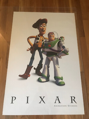1996 Pixar Animation Studios 10th Anniversary Shareholder Kit w/Toy Story Poster