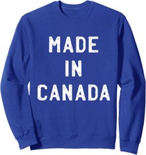 Canada Proud Canadian Funny Canada Country Design Unisex Crewneck Sweatshirt