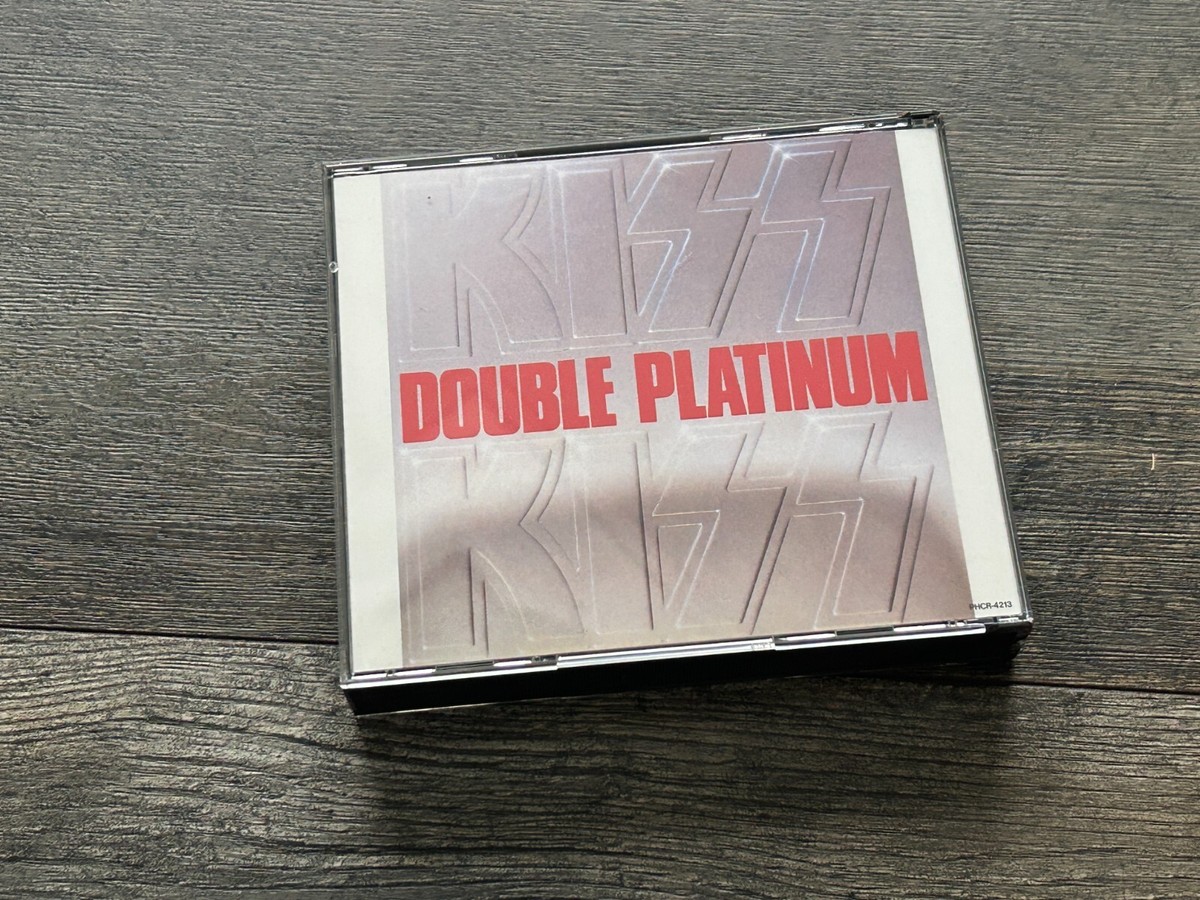 KISS 2 CD Kiss My Ass Double Platinum PROMO Japan Japanese SIGNED