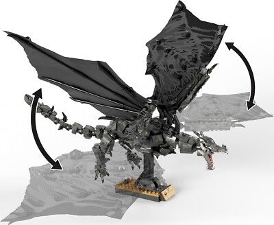 MEGA Skyrim Alduin The World Eater Dragon (HXR98) Dragonborn