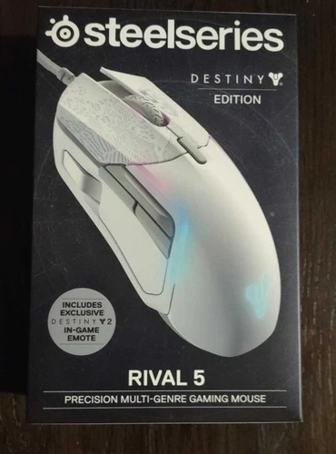SteelSeries Rival 5: Destiny Edition Mouse with "Viral Celebration" emote