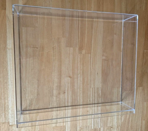 New & Vintage Style Star Wars sliding large display case boxed toys 17 X 14 X 3