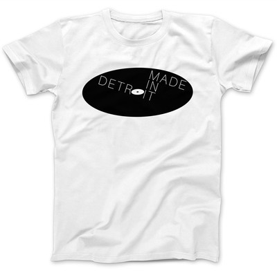 Made In Detroit T-Shirt 100% Premium Cotton House Techno Jeff Mills 909 303