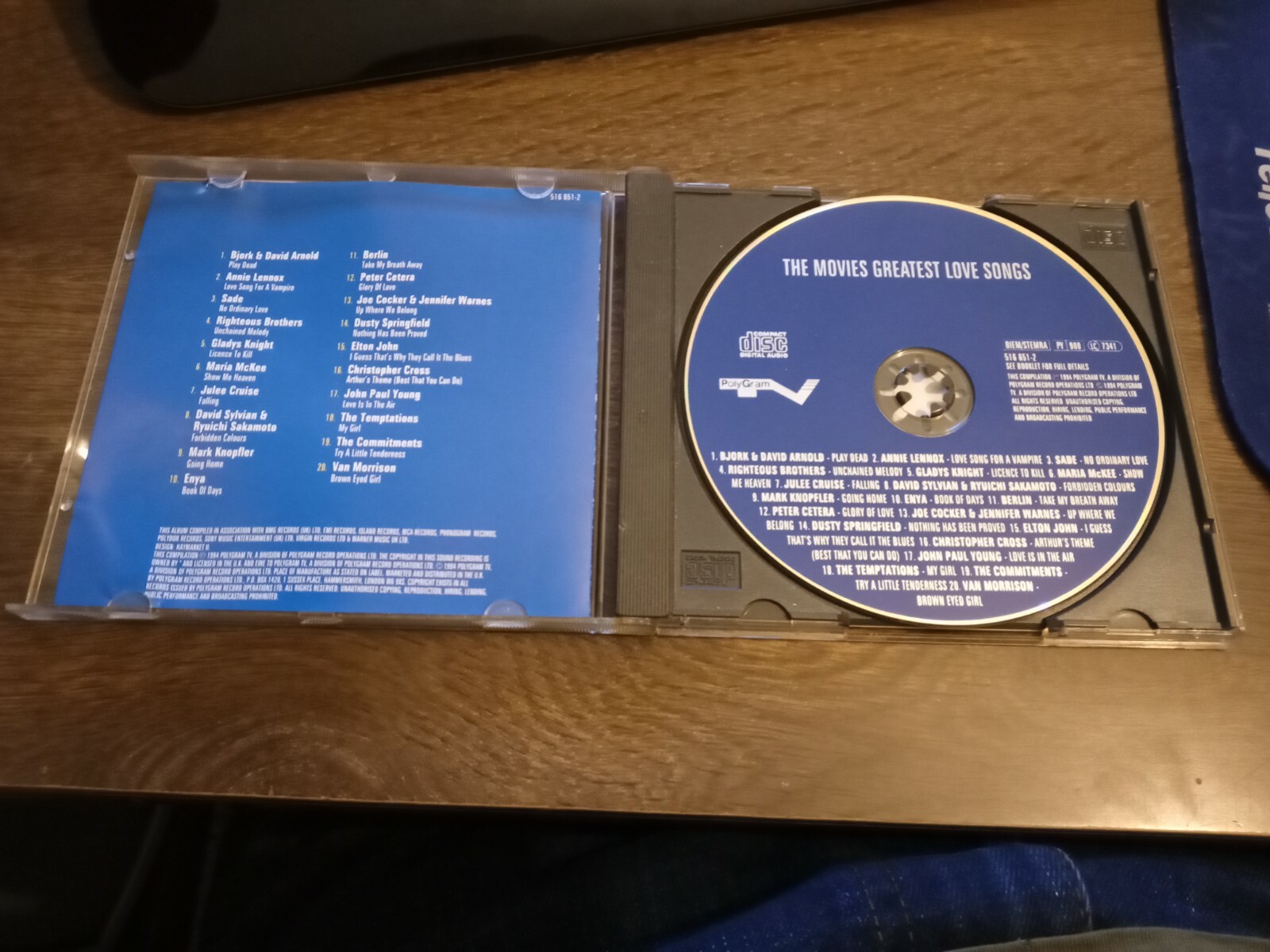 The Movies Greatest Love Songs CD
