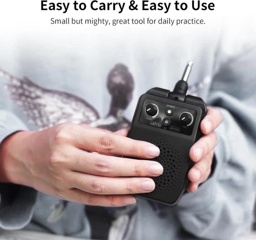 JOYO Mini Guitar Amp 5W Portable Small Electric Guitar Practice Amp Bluetooth Re - Picture 7 of 7
