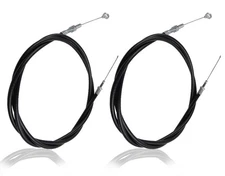 2 Pcs 71 inch Universal Throttle Cable for Manco Go Kart 8252-1390 63 inch
