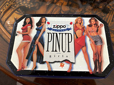 1996 Zippo Salutes Pinup Girls Four Seasons Complete Set of 4 Lighters Boxed