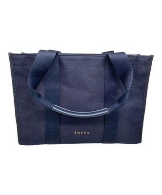 TOCCA                    TOCCA TRIM RIBBON A4 TOTE BAG navy BOTZSW0152