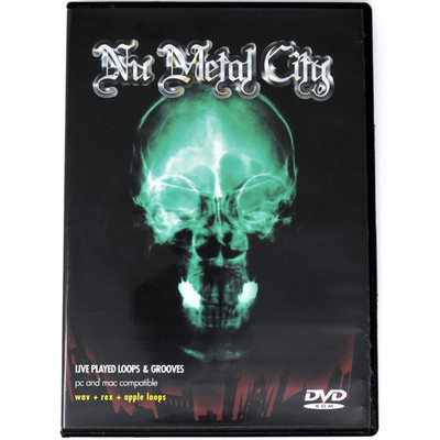 Big Fish Audio Nu Metal City Sample/Sound Library/Sampling CD Wav Rex