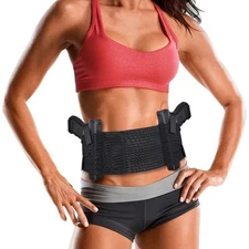 Tactical Concealed Carry Belly Band Holster Double Pistol Waist Belt Gun Holster