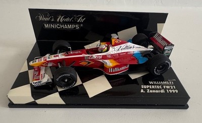 MINICHAMPS F1カー 1/43 スケール 1:43 Paul's Model Art MINICHAMPS Alex Zanardi WILLIAMS F1 SUPERTEC