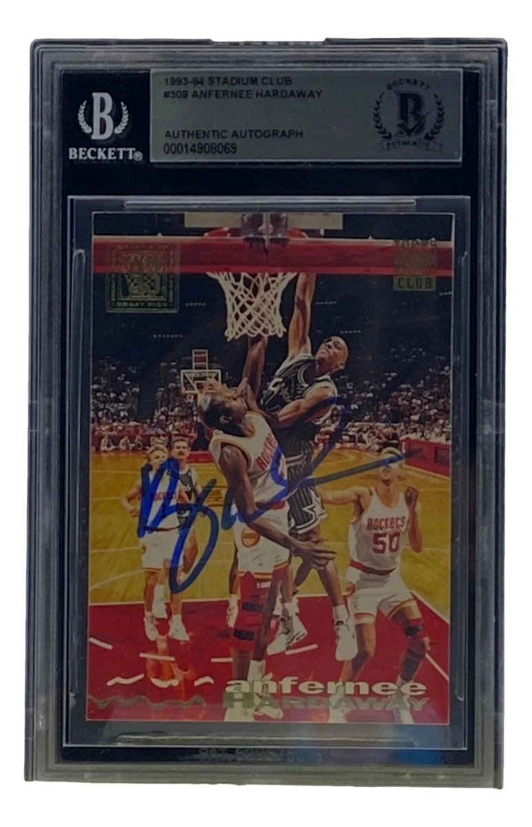 Penny Hardaway NBA 原始亲笔签名的项目| eBay