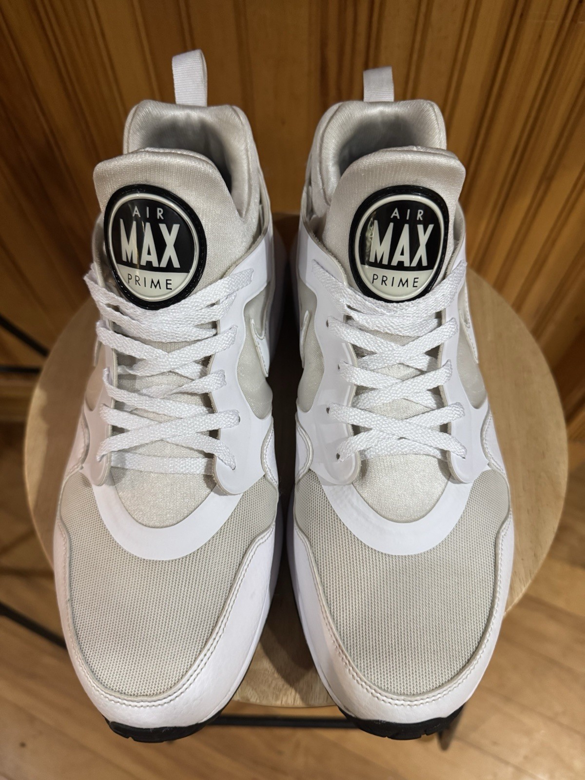 SAOLA Scarpe sneakers Nike Air Max Prime bianche uomo taglia 10 5 876068 100