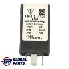 Lunette arrière Porsche BOXSTER