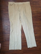 Levi's menswear 42 32 tan beige cordoroy action slacks vtg wpl 423 1970s levis