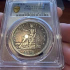 1878-S Trade Dollar PCGS VF Detail Toner