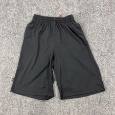 Jordan Shorts Youth Large 12-13 YRS Black Dri-FIT Basketball Athletic Gym Logo