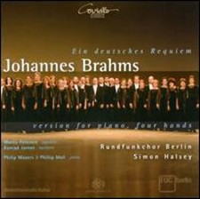 Johannes Brahms: Ein Deutsches Requiem - Version for Piano, Four Hands: New