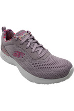 Skechers Vegan Washable Lace-Up Sneakers Air Dynamight Lavender