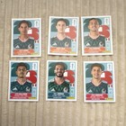 Panini FIFA World Cup 2026 Mexico Player Portrait Stickers Lot of 6 Regular — photo 1