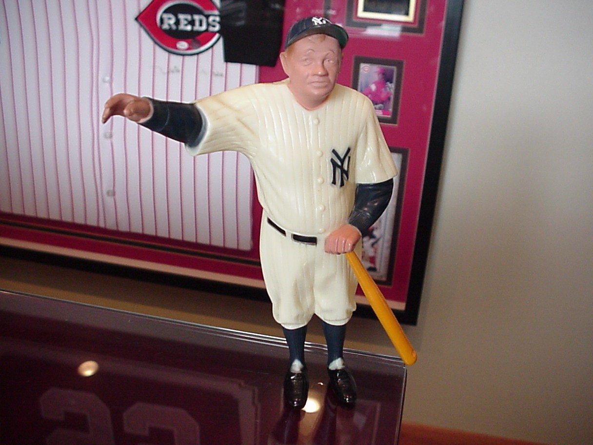 1958 Hartland Statue Babe Ruth with Bat Original Vintage Figure Yankees ...
