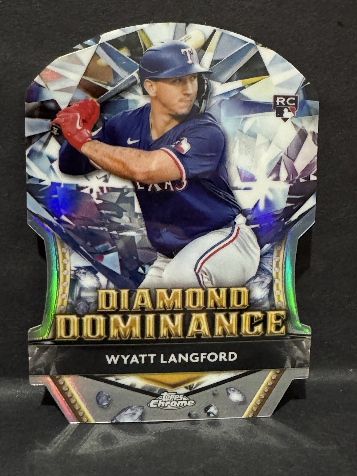 2024 Topps Chrome Update Diamond Dominance #DD-2 Wyatt Langford RC