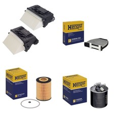 HENGST FILTER-PAKET passend f&uuml;r MERCEDES C/E KLASSE W/S 204 212 GLK 300/350CDI