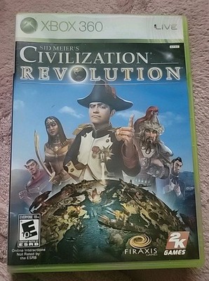 Sid Meier s Civilization Revolution (Xbox 360, 2008) Complete Case 