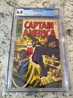 Captain America # 108 CGC Graded 6.0 Marvel Comic Book Silver Age Kirby Art JH21