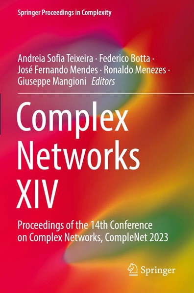 Complex Networks XIV Andreia Sofia Teixeira (U. A.) Taschenbuch Vi Englisch 2024-image